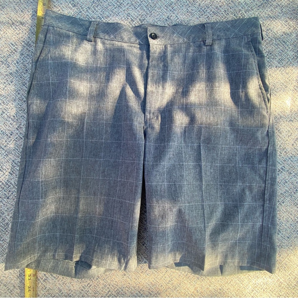 PING Shorts Windowpane Plaid
